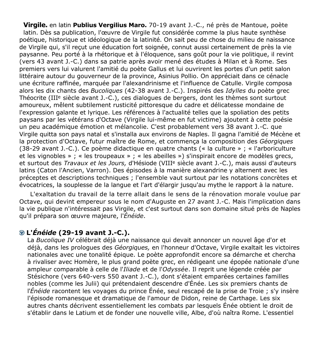 Prévisualisation du document Virgile.