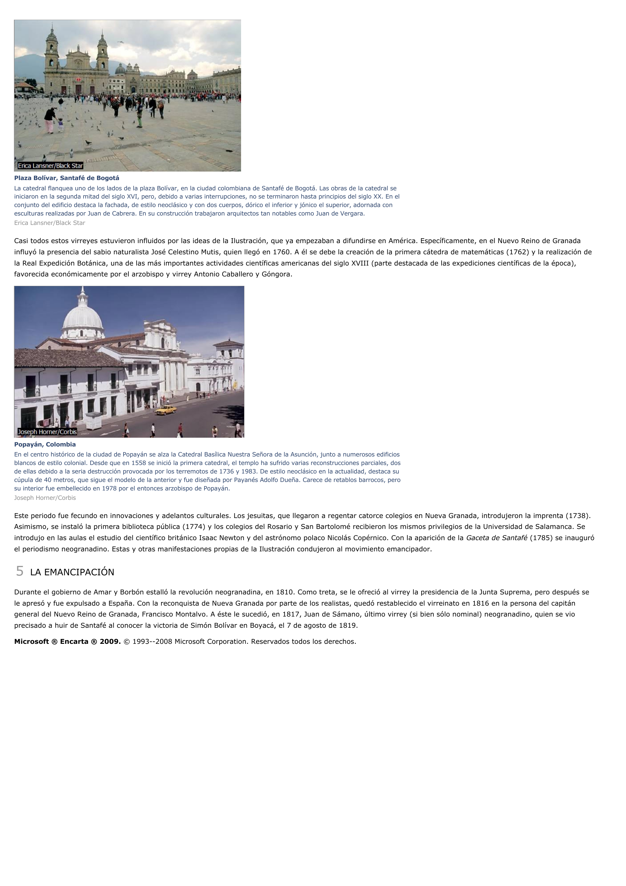 Prévisualisation du document Virreinato de Nueva Granada - historia.