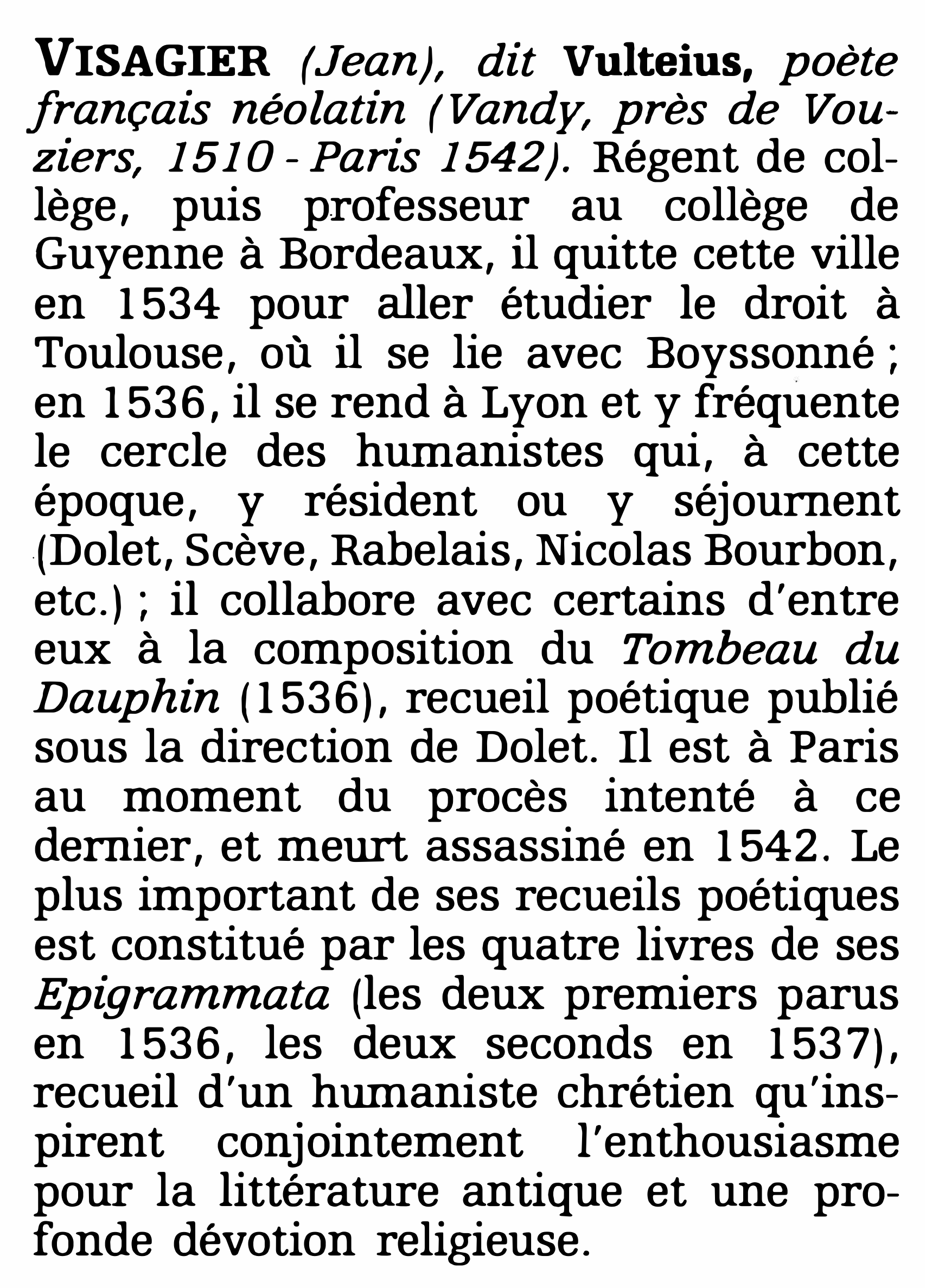 Prévisualisation du document VISAGIER (Jean)