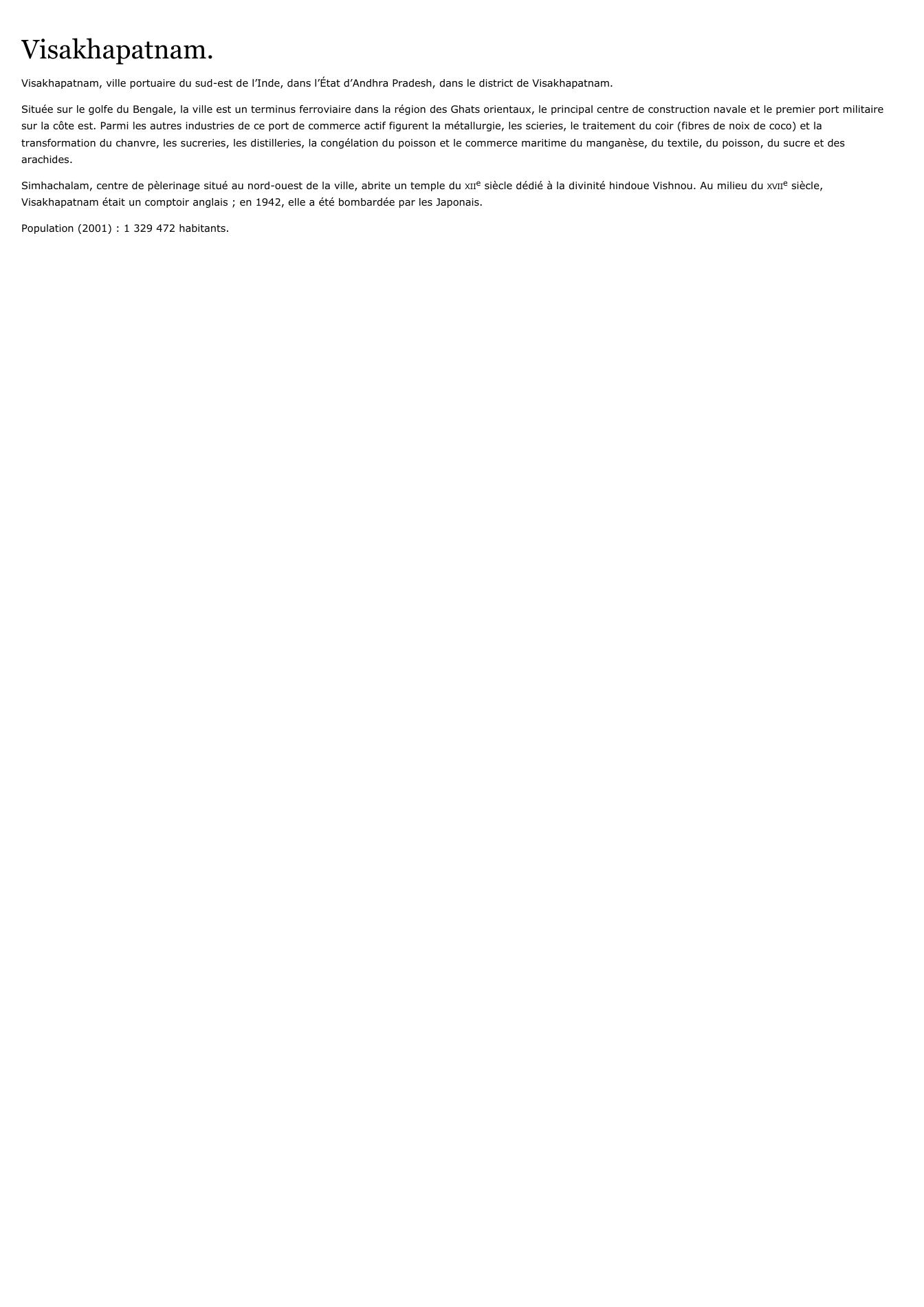Prévisualisation du document Visakhapatnam.