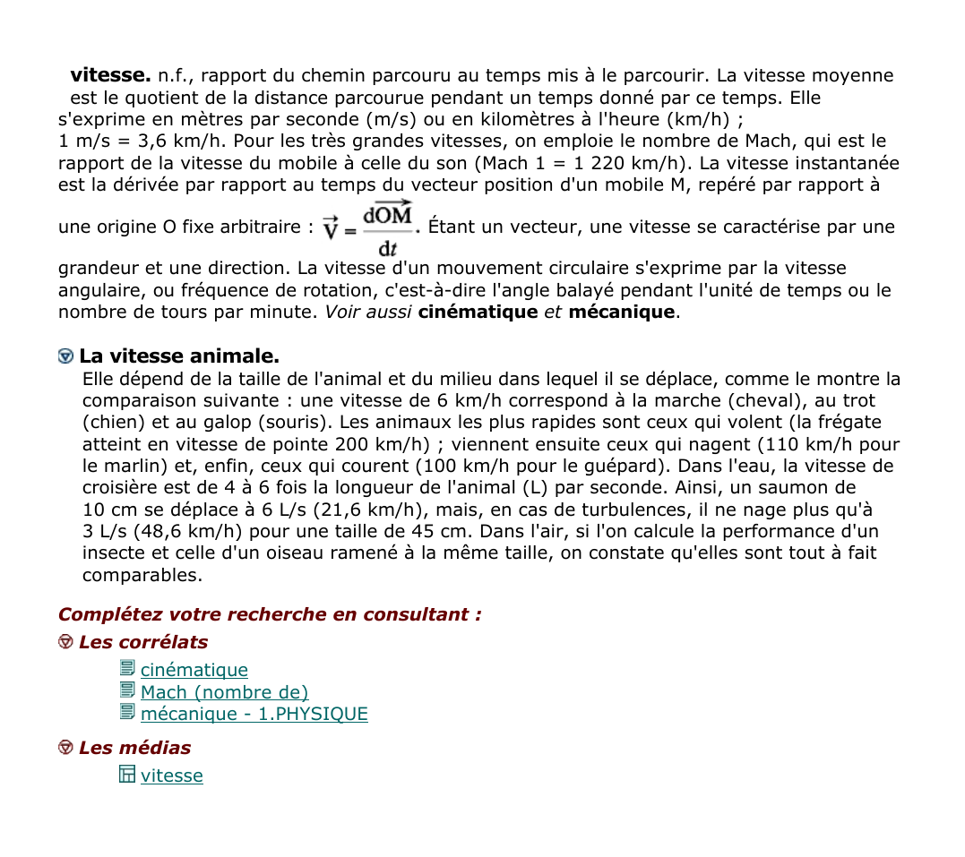 Prévisualisation du document vitesse.