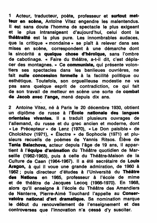 Prévisualisation du document VITEZ, Antoine