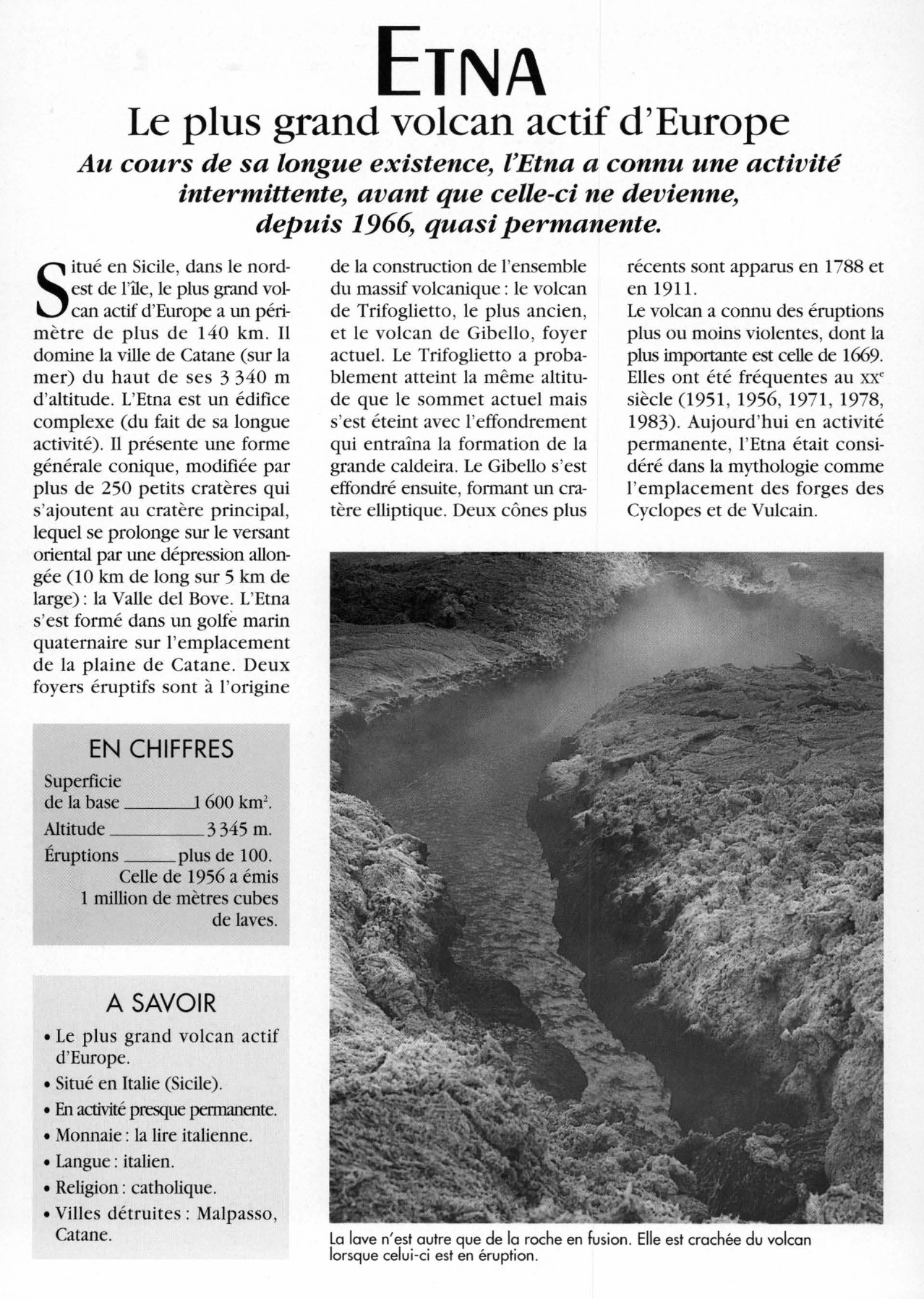 Prévisualisation du document Volcan de l'Etna  ?
