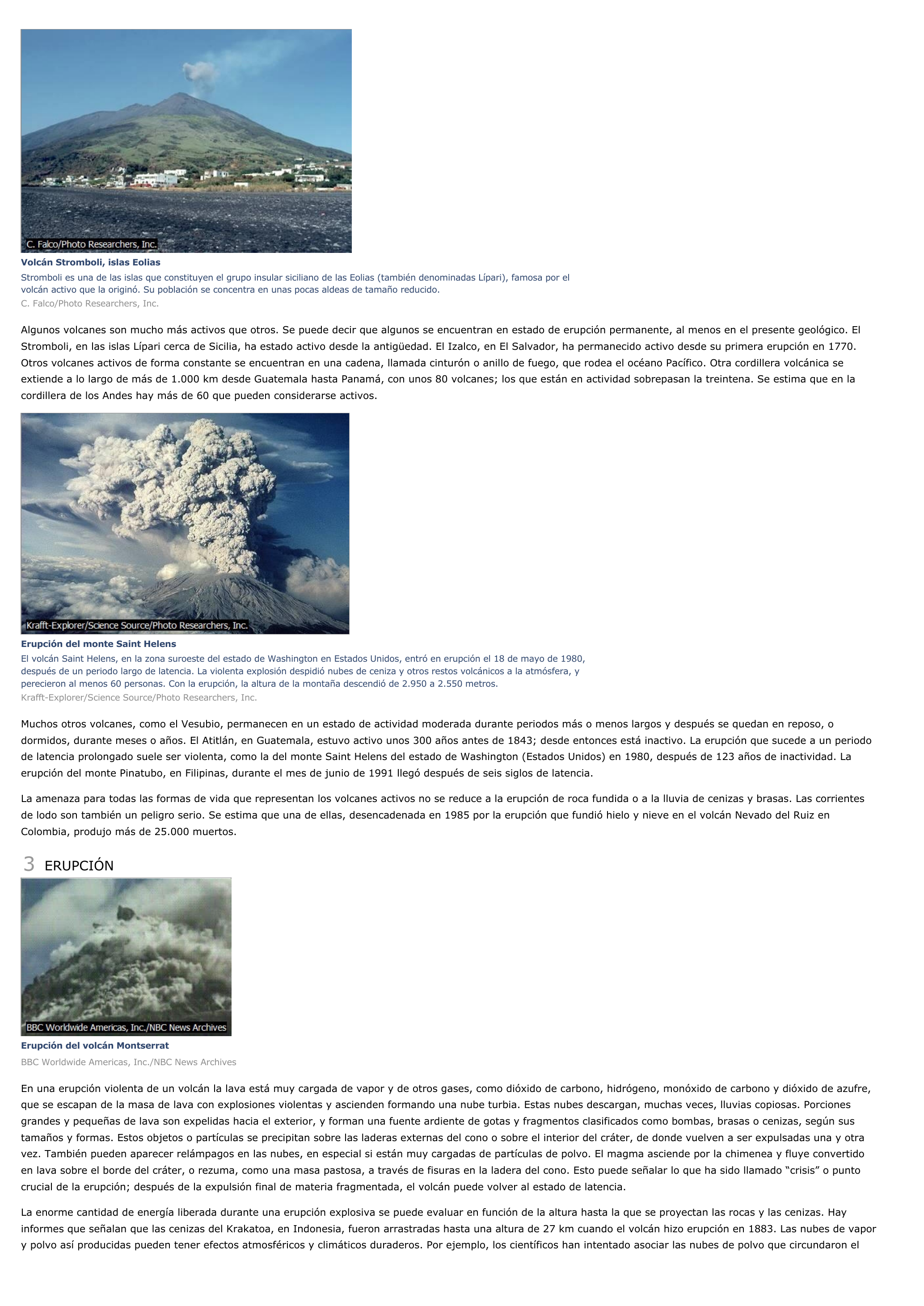 Prévisualisation du document Volcán - geografía.