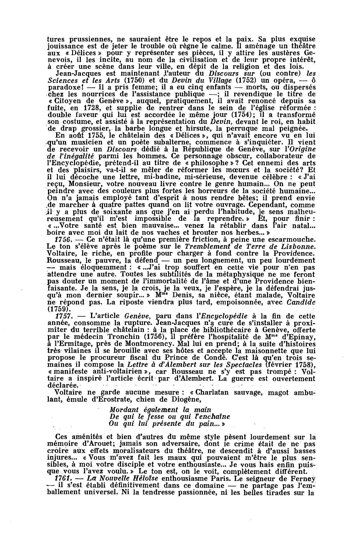 Prévisualisation du document Voltaire et Rousseau