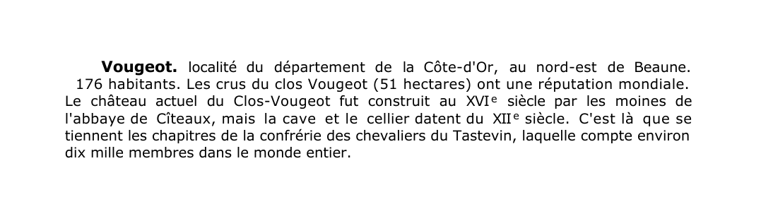 Prévisualisation du document Vougeot.