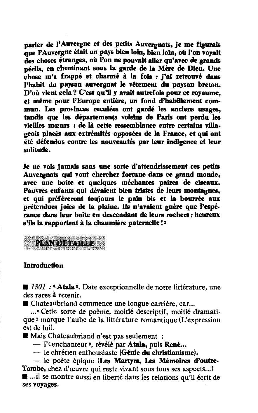 Prévisualisation du document Voyage à Clermont (1827) de CHATEAUBRIAND