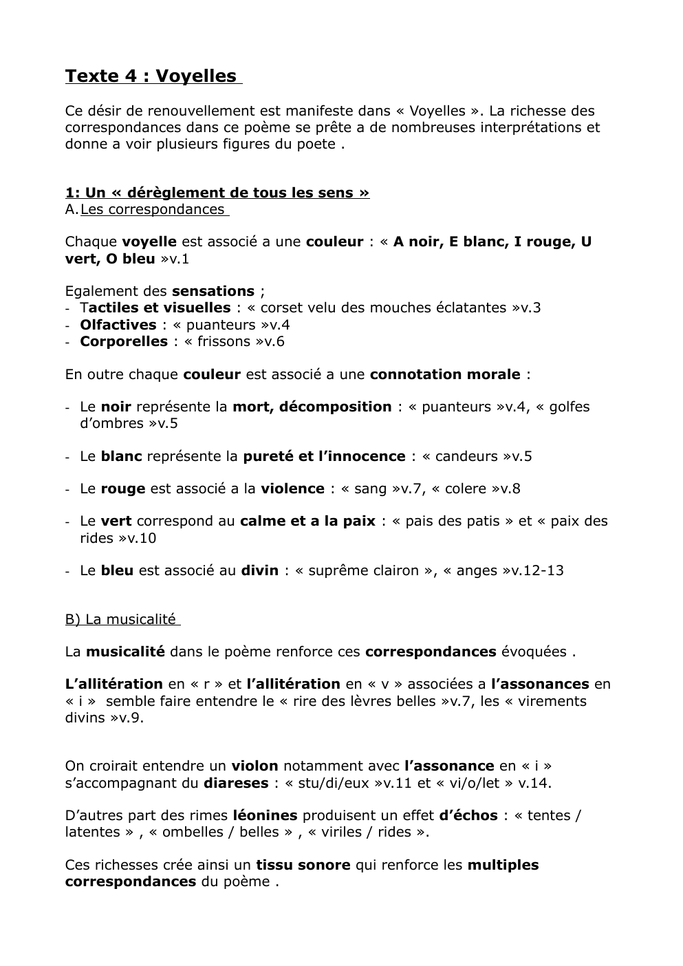 Prévisualisation du document Voyelles de Rimbaud _ analyse