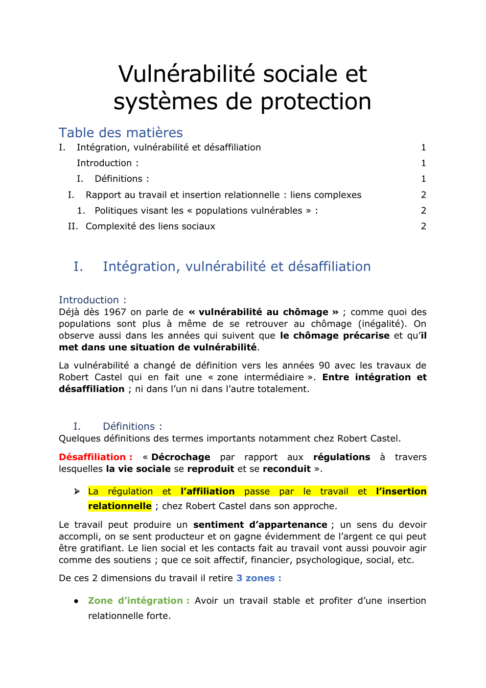 Prévisualisation du document Vulnérabilité sociale et systèmes de protection