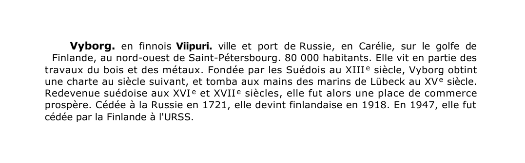 Prévisualisation du document Vyborg.