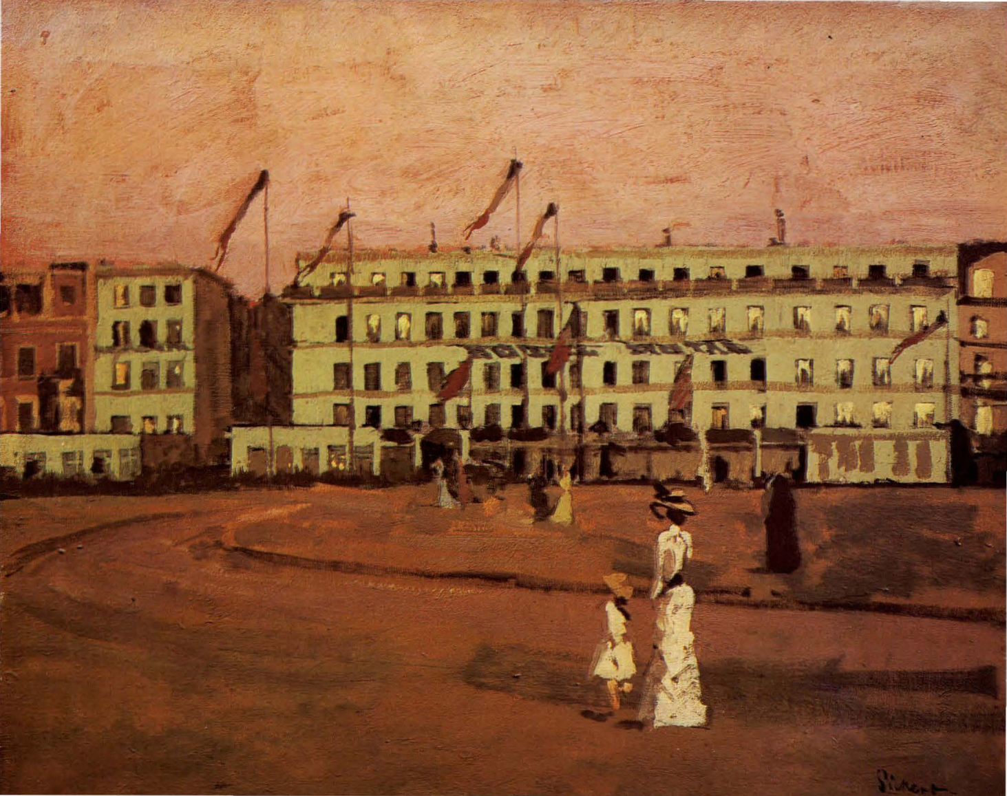 Prévisualisation du document Walter Richard SICKERT:
L'HÔTEL ROYAL, A DIEPPE.