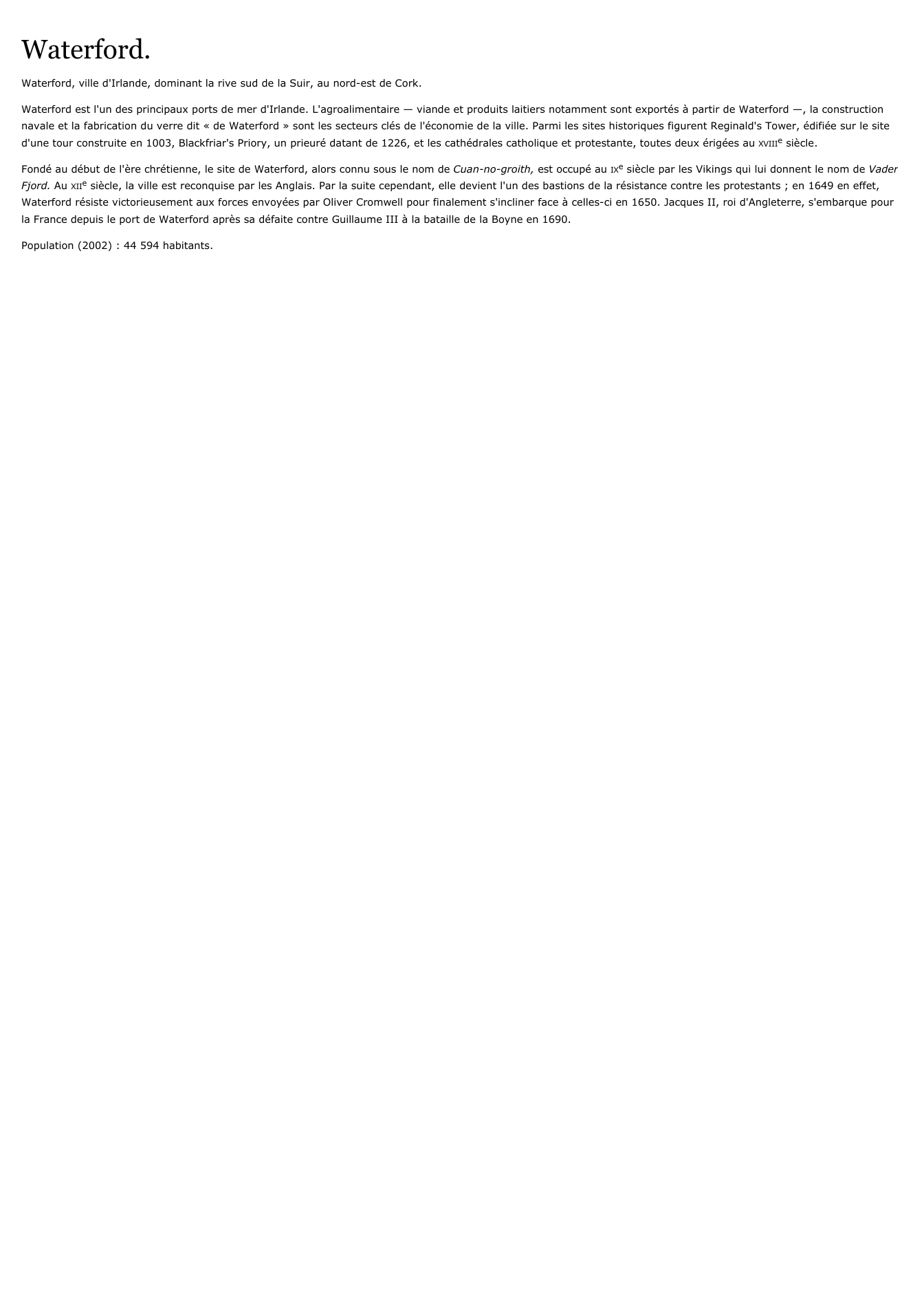 Prévisualisation du document Waterford.