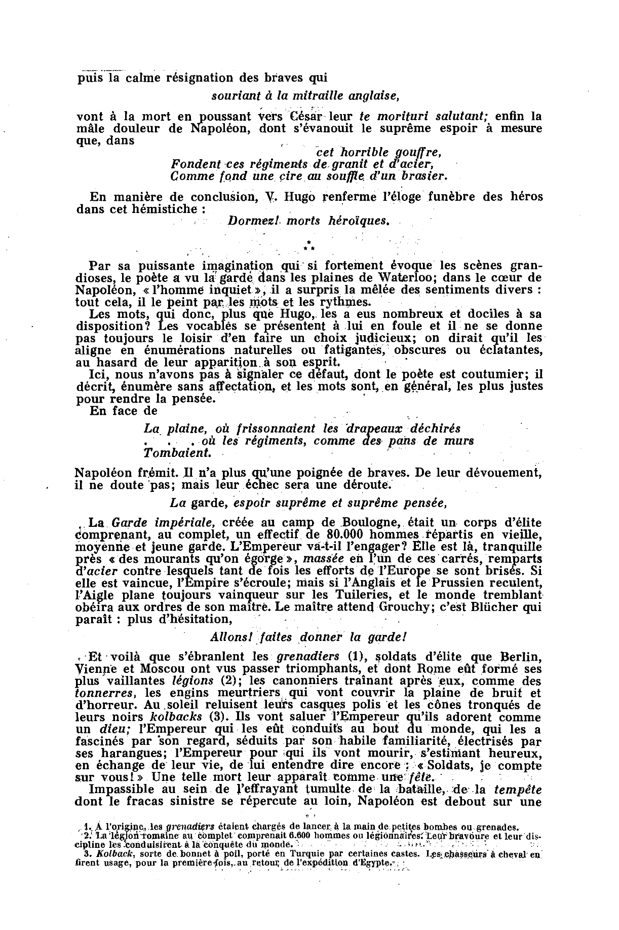 Prévisualisation du document Waterloo. L'Expiation. Hugo (commentaire)
