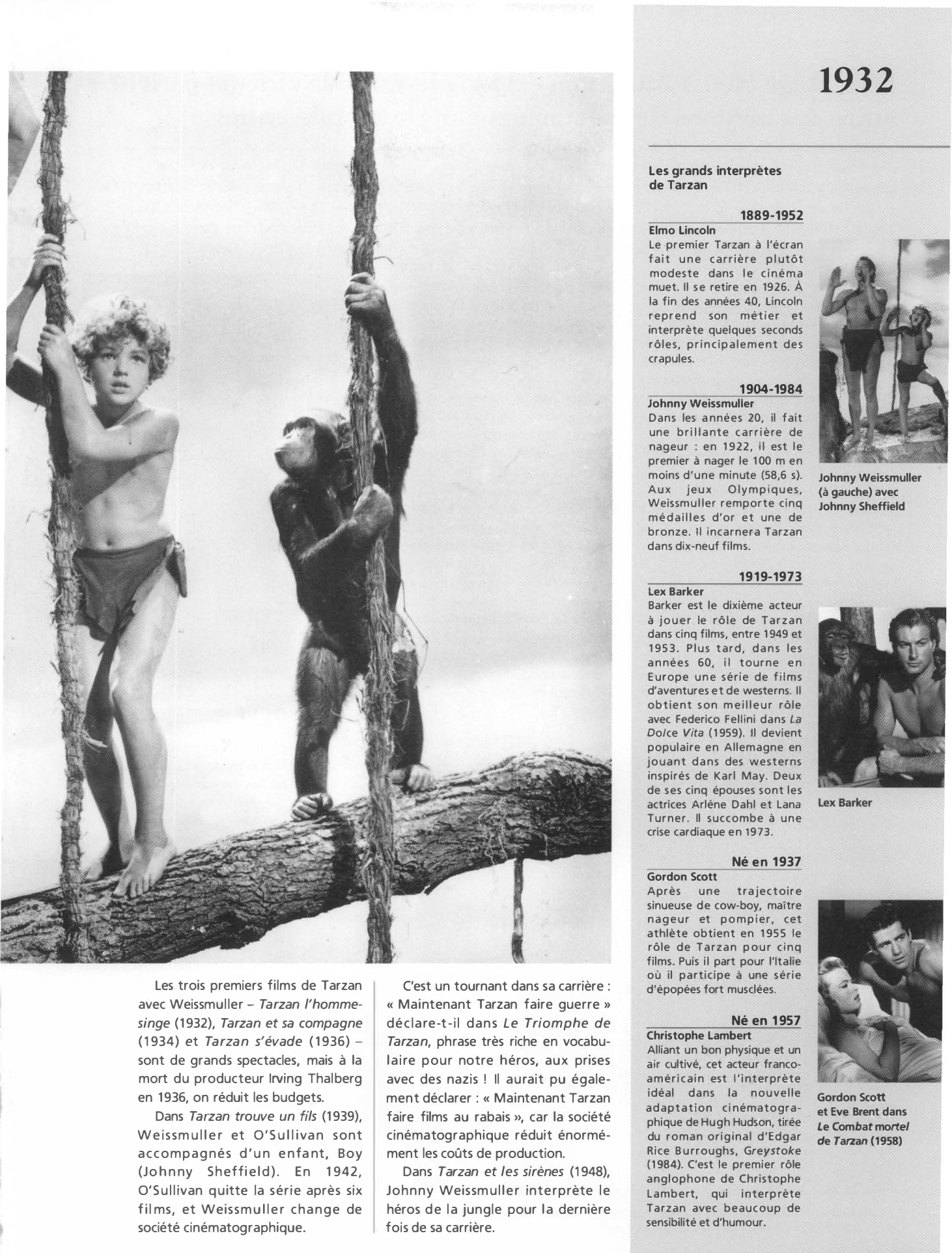 Prévisualisation du document Weissmuller, le « vrai » Tarzan