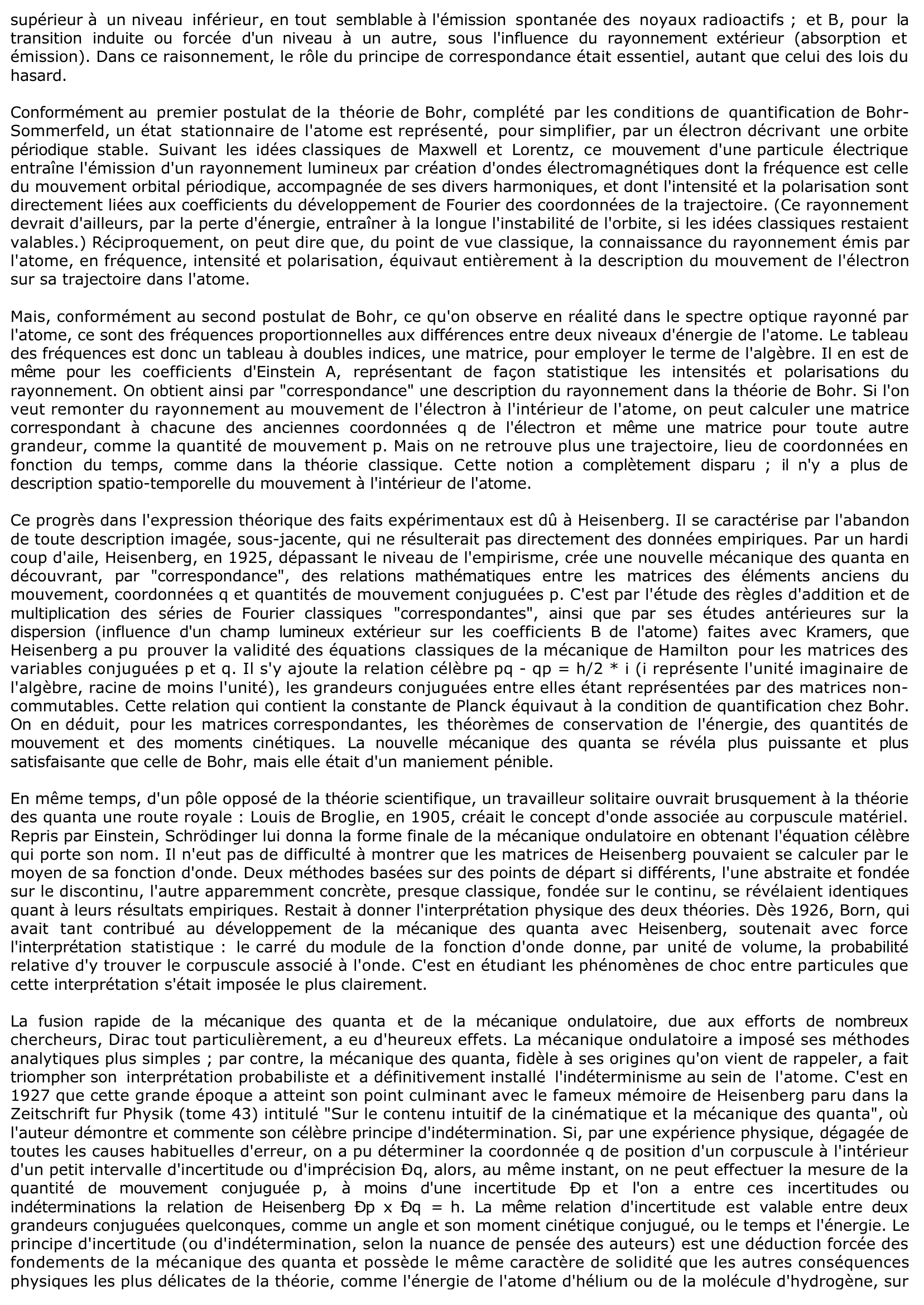 Prévisualisation du document Werner Heisenberg (Sciences & Techniques)