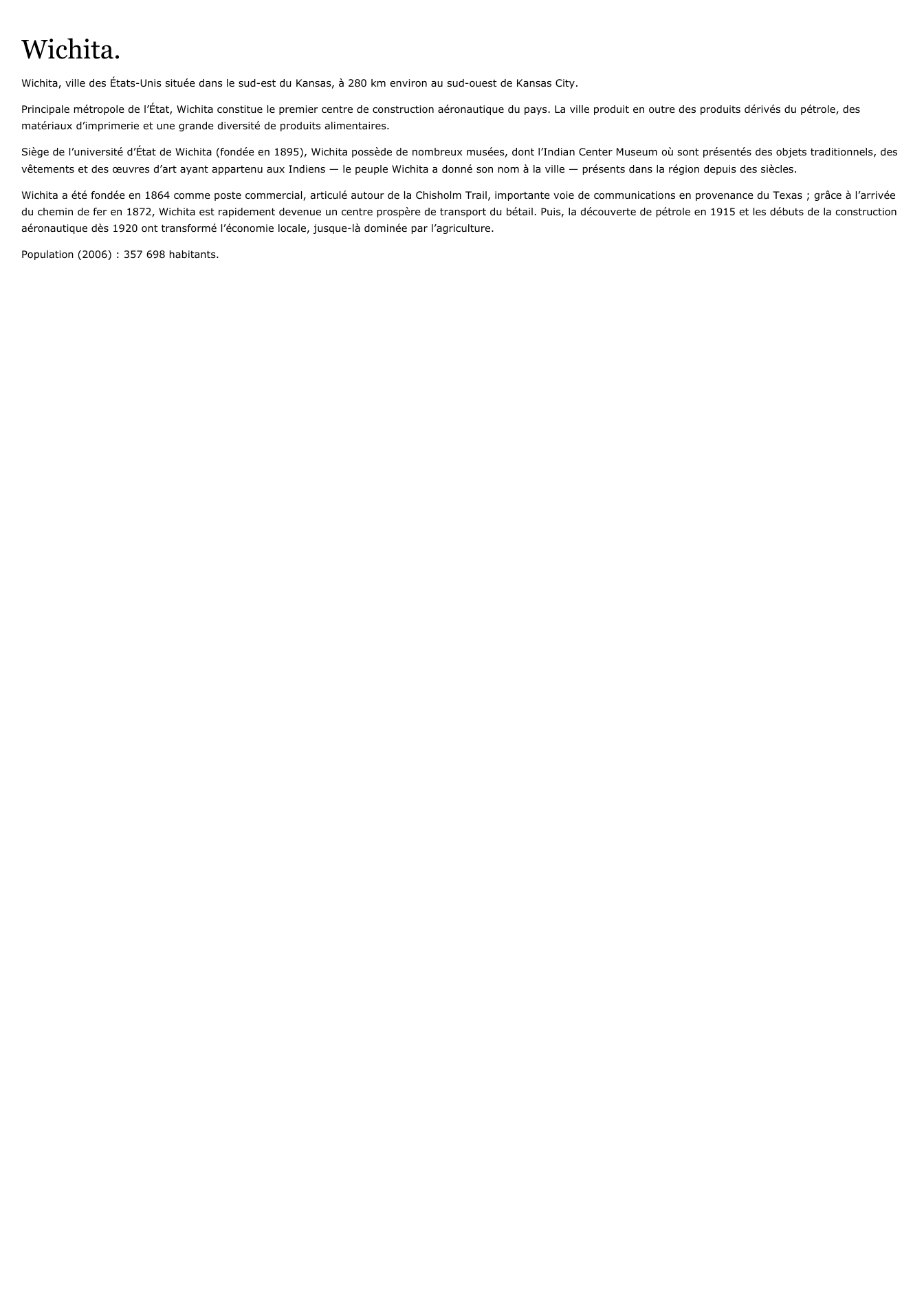 Prévisualisation du document Wichita.