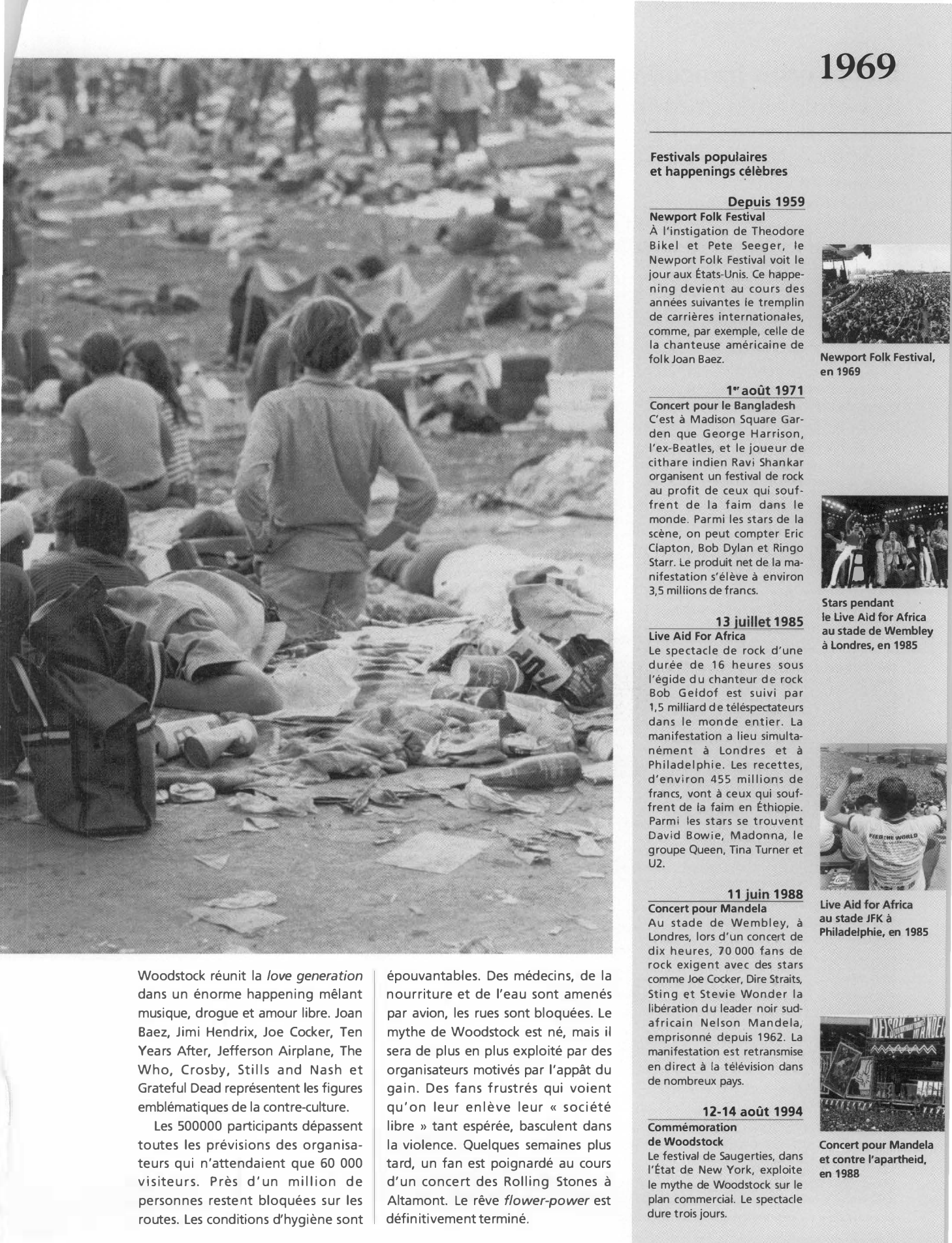 Prévisualisation du document Woodstock, la love génération