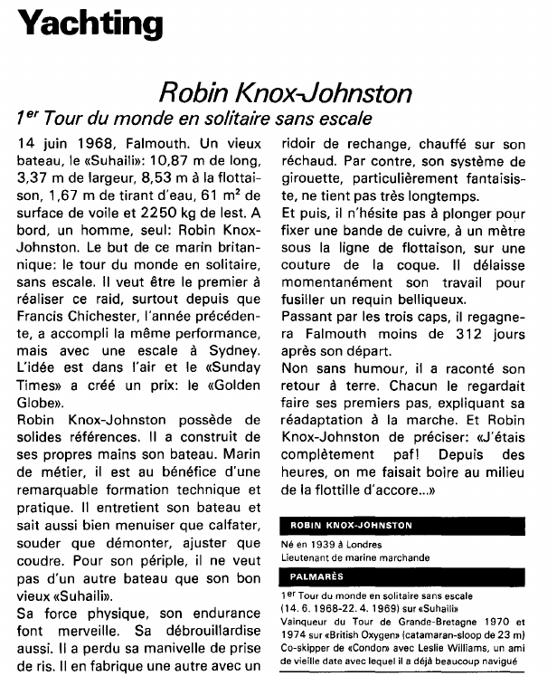 Prévisualisation du document Yachting:Robin Knox-Johnston (sport).