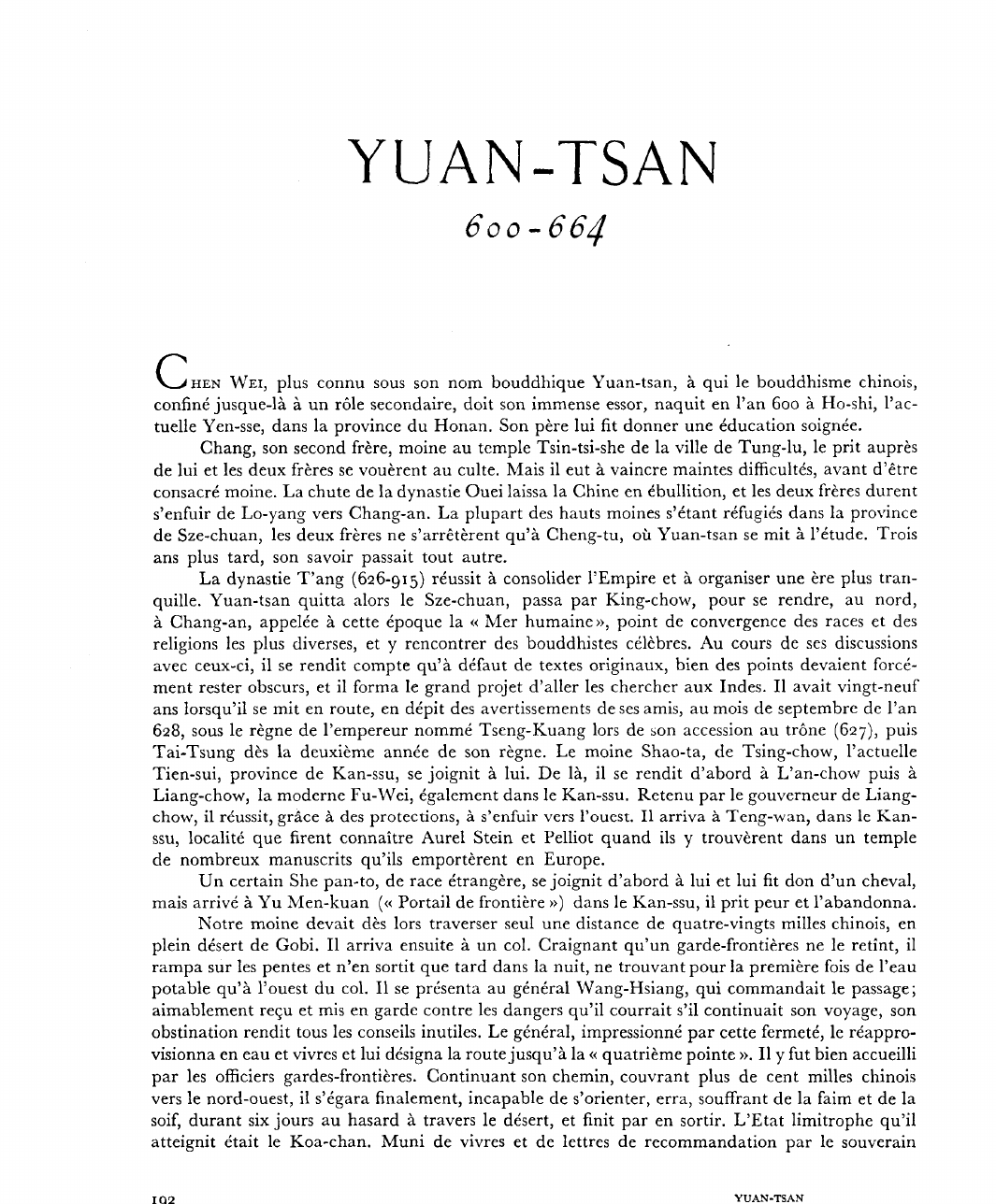 Prévisualisation du document YUAN-TSAN