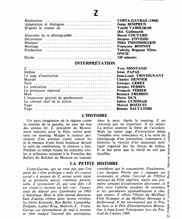 Prévisualisation du document Z