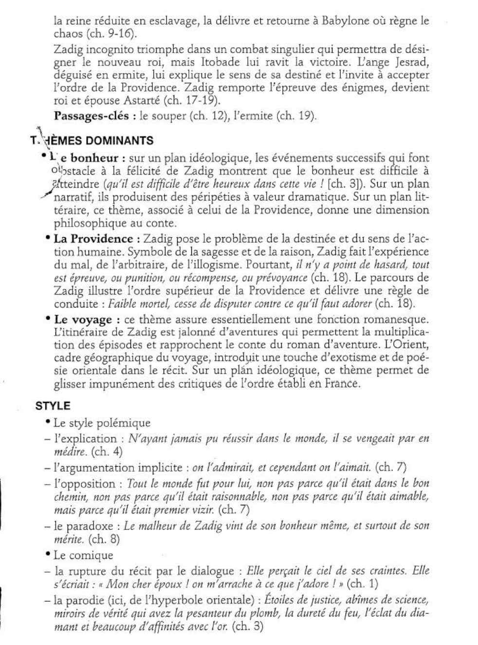 Prévisualisation du document Zadig 1748  ou la Destinée  Voltaire (résumé de l'oeuvre & analyse détaillée)