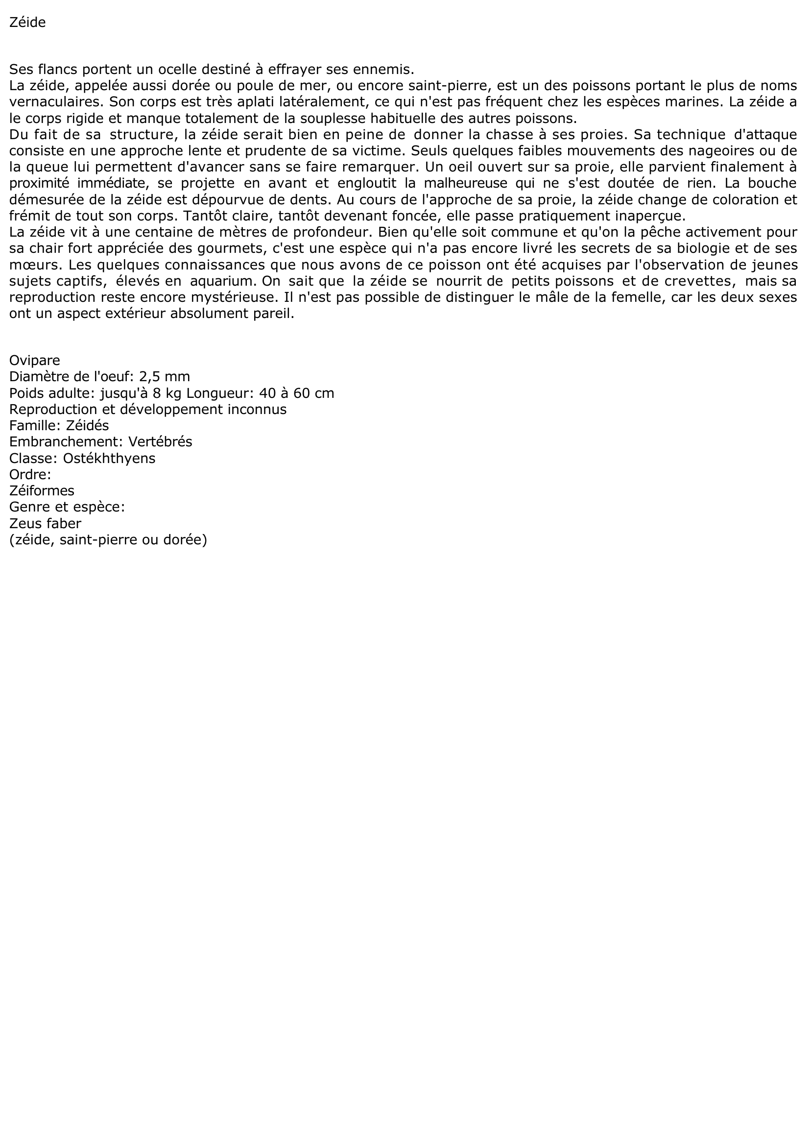Prévisualisation du document Zéide