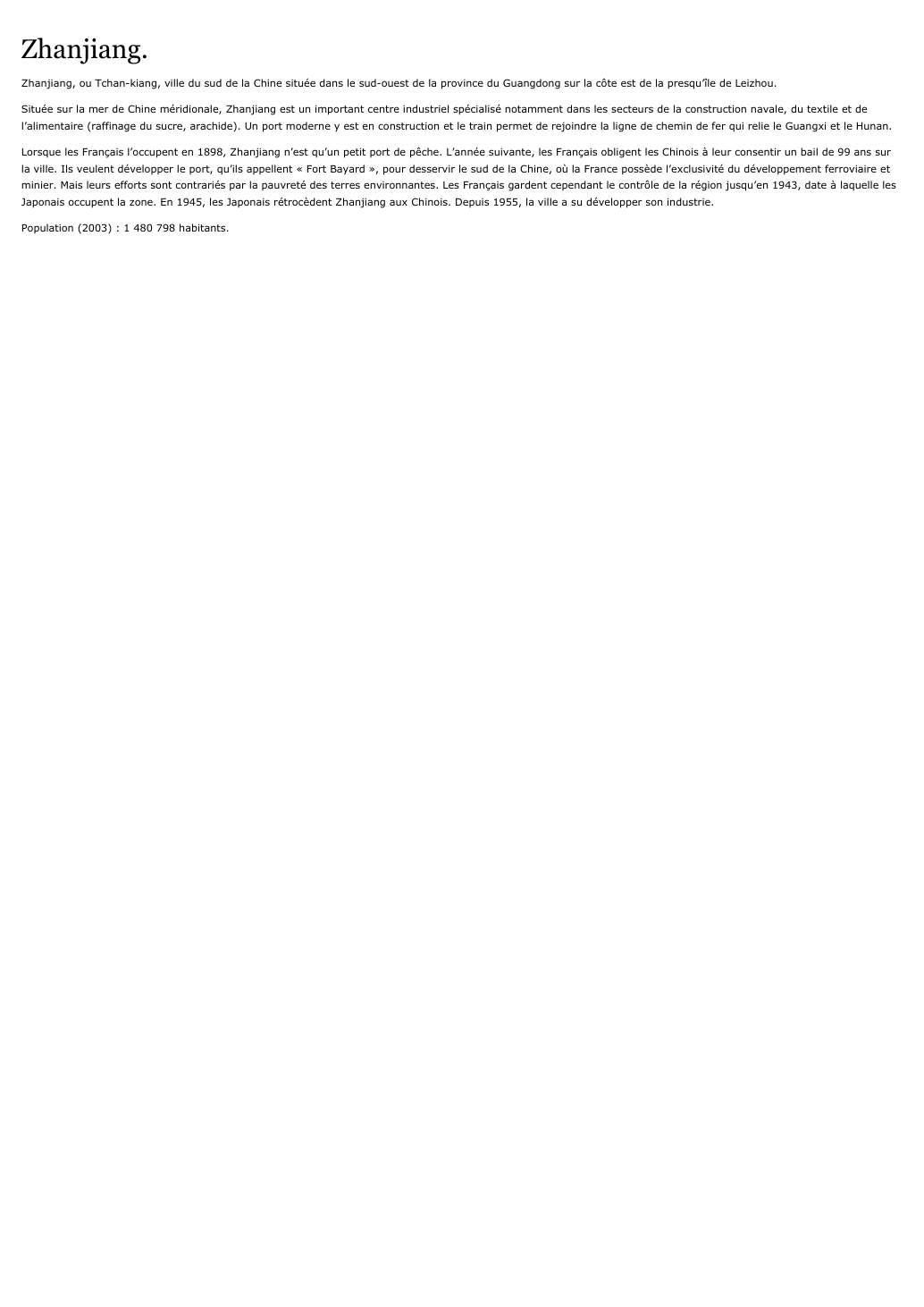 Prévisualisation du document Zhanjiang.