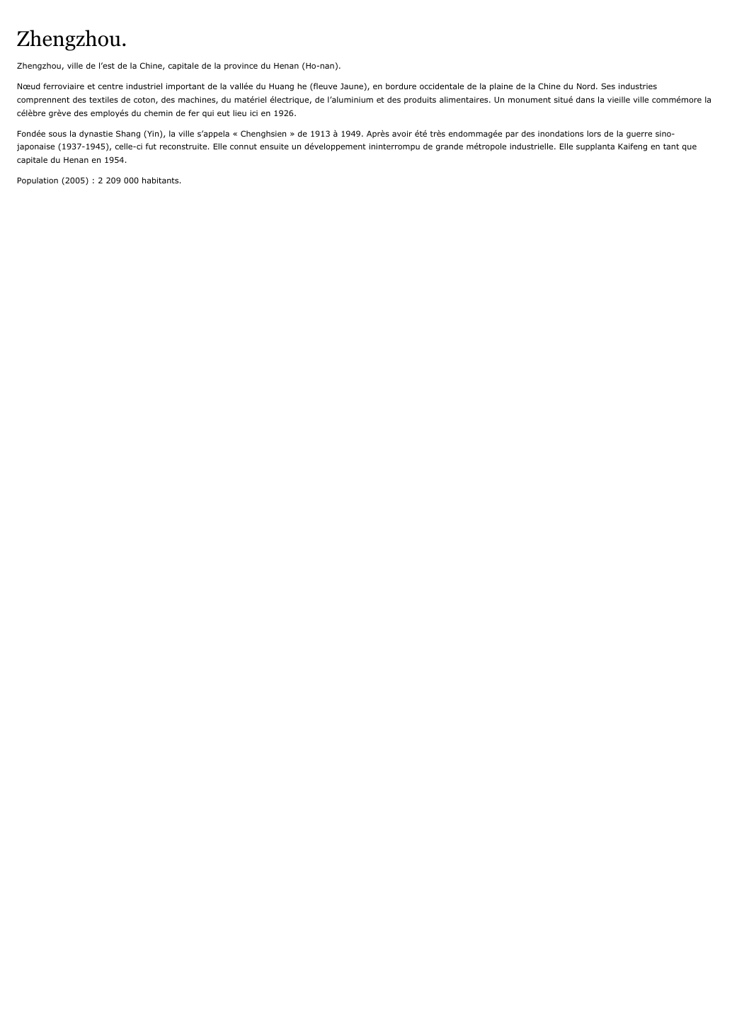 Prévisualisation du document Zhengzhou.