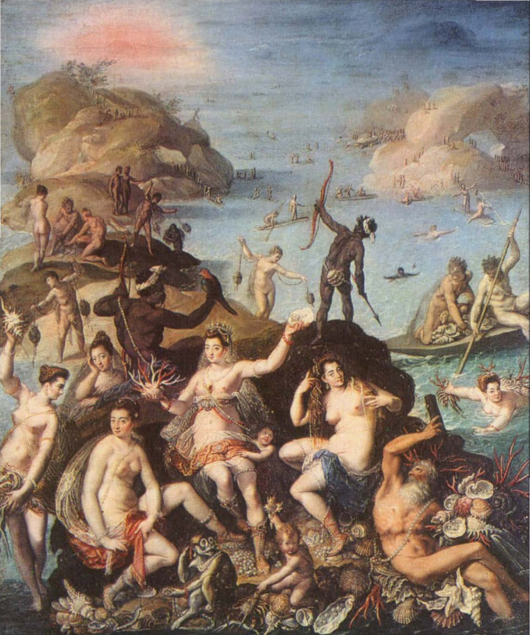 Prévisualisation du document ZUCCHI Jacopo del : Les Trésors de la mer (analyse du tableau).